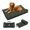 Luxurious Water-Resistant Pet Bed with Polyester Cotton Filling for Warmth and Support