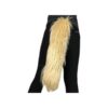 Luxury Long Faux Fur Dog Tail - Cosplay, Anime, and Pet Play Accessory - Latte Cream