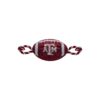 M Aggies Football Dog Toy with Bright Team Colors