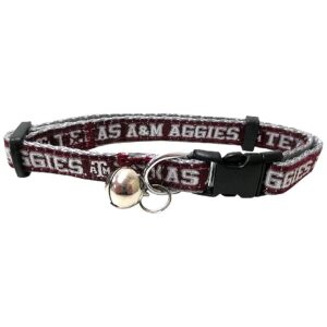 M Aggies Official Collegiate Cat Collar for Most Cats