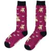 MOOH Novelty Socks Unisex Dog Breed Soft Breathable Comfortable High Quality One