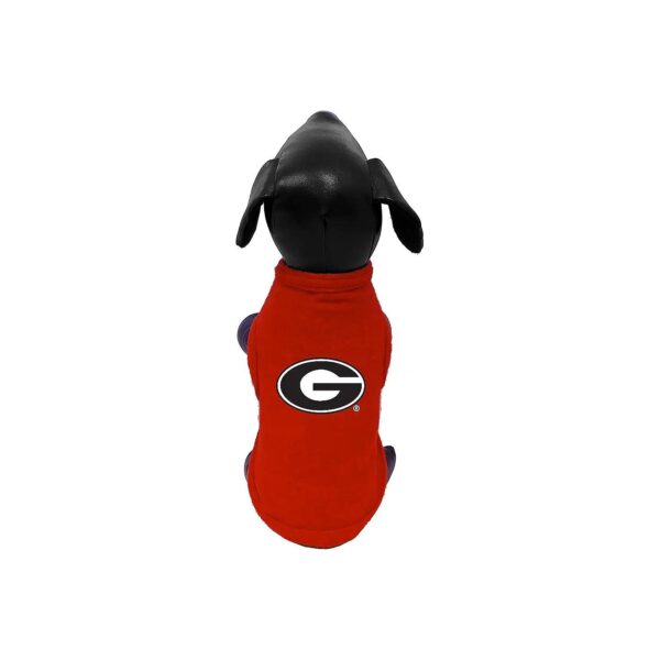 Machine Washable Georgia Bulldogs Polar Fleece Dog Sweatshirt for Pets