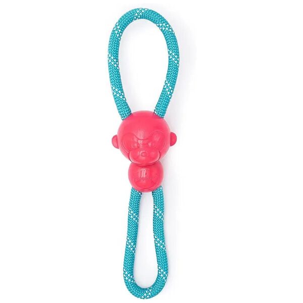 Machine Washable Pink RopeTugz Dog Toy for Small Medium and Large Breed Dogs