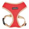 Machine Washable and Adjustable Dog Harness for Small to Medium Breed Dogs Red Medium