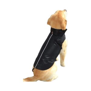 Machine Washable and Dryable Dog Fleece Jacket for Fall and Winter