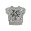 Machine Washable and Lightweight Grey Dog T Shirt with Friends Quote for Small Breed Dogs