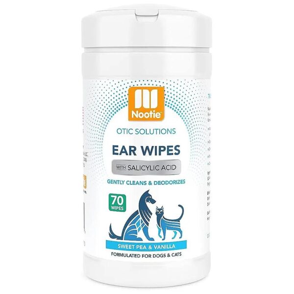 Made Ear Wipes for Cats and Dogs with Salicylic Acid Treatment for Ear Issues