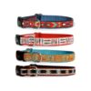 Made in USA Custom Dog Collars in Variety of Colors and Prints for Small to Large Dogs