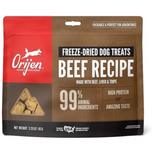 Made in USA Freeze Dried Beef Treats with WholePrey Animal Ingredients