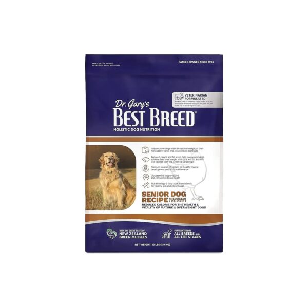 Made in USA Natural Dry Dog Food for Senior Dogs