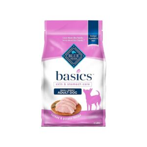 Made in the USA Dry Dog Food for Small Breed Adult Dogs with Skin and Stomach Care