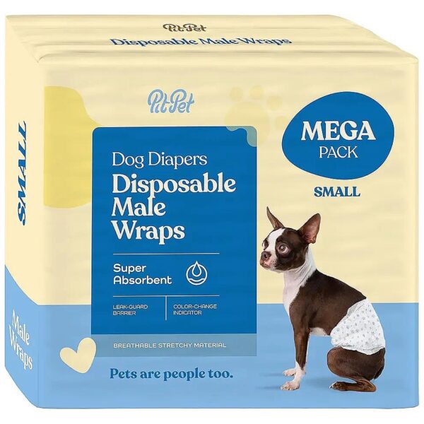 Male Dog Diapers with FlashDry Gel Technology for Comfortable Wearing