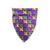 Mardi Gras Purple Cotton Dog Bandana Fleur De Lis New Orleans Carnival Pet Accessory