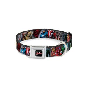 Marvel Avengers Superhero and Villain Adjustable Buckle Dog Collars Small Breed