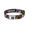 Marvel Guardians of the Galaxy Theme Dog Collar with Handcrafted Construction in the USA