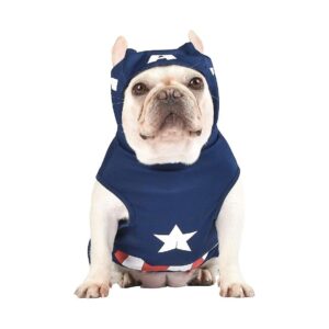 Marvel Legends Superhero Dog Costume for Small Breeds with Itch-Free Material