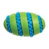 Massage Nub and Texture Football Toy for Large Breed Dogs for Chewing and Grooming Fun