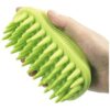 Massage and Exfoliating Pet Brush for Long and Short Hair Medium to Large Dogs and Cats