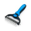 Masterful Dematting Brush for Dogs and Cats with Thick Fur or Double Coat