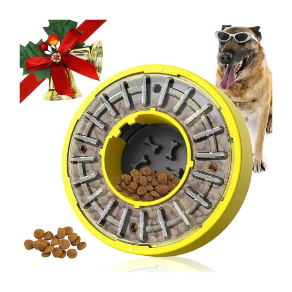 Mealtime Puzzle Feeder for Small Medium Larger Dogs with Interactive Treat Dispenser