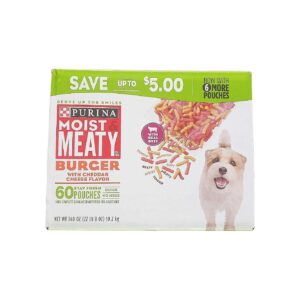 Meaty Dog Food for Adult Dogs, Balanced Nutrition and Flavor