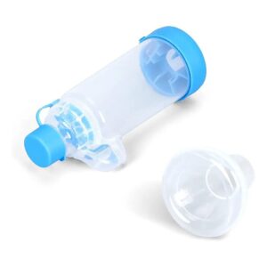 Medical Grade Aerosol Inhaler Chamber for Cats with Breathing Indicator and Reduced Waste