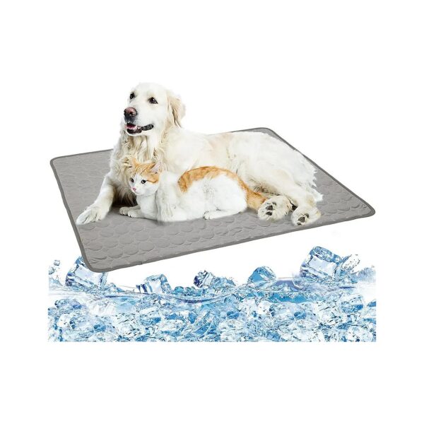 Medium Breed Dog Cooling Mat for Cars, Crates, and More