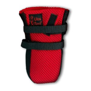 Medium Dog Paw Size Wound Boot with Water-Resistant PVC Sole and Spandex Side Seams