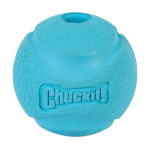 Medium High-Bounce Rubber Dog Ball for Fetch and Playtime