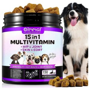 Medium, Large, and Senior Dog Vitamins for Immunity, Digestion, and Skin Health