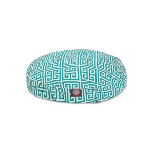 Medium Round Indoor Outdoor Pet Bed with Removable Washable Cover