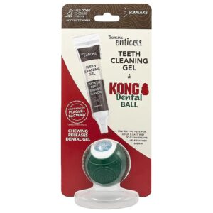 Medium Size Dental Ball Kit with Smoked Beef Flavor for Dogs' Teeth