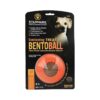 Medium Size Dog Chest Treat Ball with Durable Rubber Construction and Treat Filling