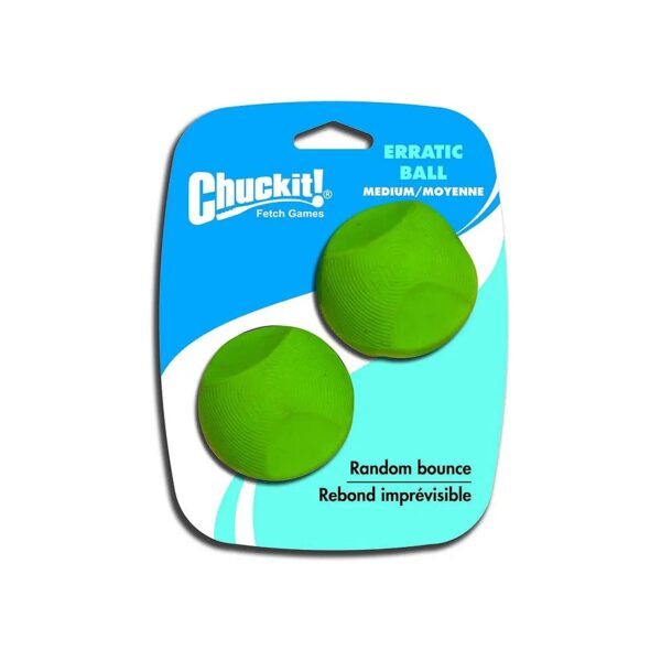 Medium Size Erratic Rubber Ball for Dog Playtime Fun