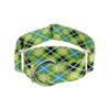 Medium Size Martingale Dog Collar with Margarita Argyle Pattern and Classic Design