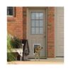 Medium Size Plastic Pet Door with Telescoping Frame for 13-35 Lb Pets