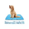 Medium Size Self-Cooling Dog Mat for Hot Summer Weather Non-Toxic Cotton Blend Design