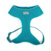 Medium Teal Mesh Dog Harness with Nylon Straps and Adjustment Buckles for Comfort