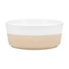 Medium and Large Breed Pet Food and Water Bowls Made of Durable Ceramic Material