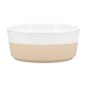 Medium and Large Breed Pet Food and Water Bowls Made of Durable Ceramic Material