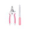 Medium and Large Dog and Cat Nail Clippers and Trimmers with Safety Guard and Hidden File