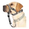 Medium to Large Breed Dog Head Halter with Reflective Strips for Easy Control and Comfort