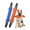 Medium to Large Breed Dog Training Tool with Jute Dual Bite Pillow Tug Toy