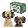 Medium to Large Dog Ear Muffs for Noise Protection and Relaxation