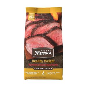 Merrick-Style Grain-Free Dog Food with High Protein Levels for Ideal Body Condition