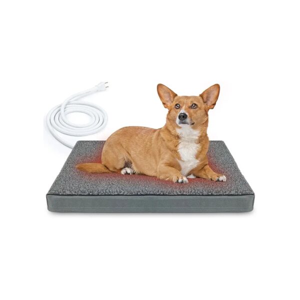 Met Labs Certified Pet Warming Bed for Small Breeds with Automatic Temperature Control