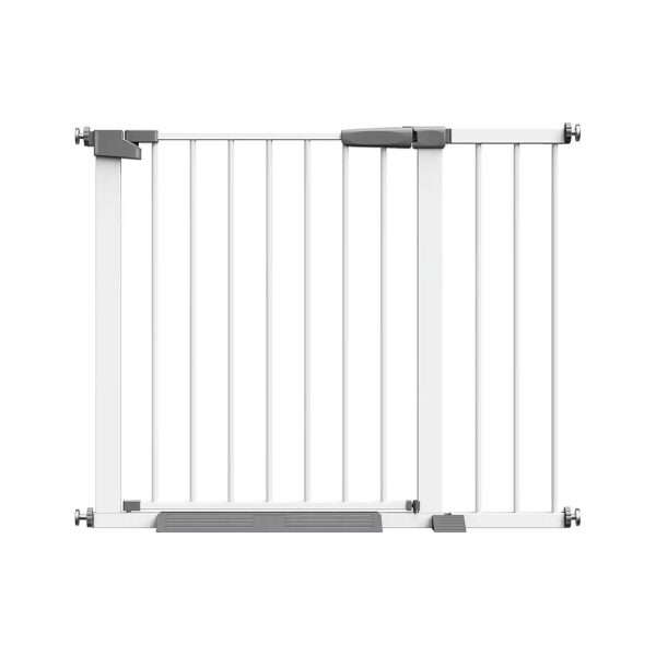 Metal Baby Gate for House Indoor Doorways and Stairs with Easy Installation