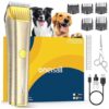 Metal Blade Dog Clippers for Efficient Thick Coat Grooming Kit