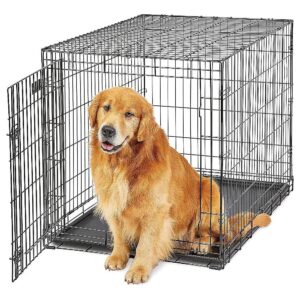 Metal Dog Crate for Safe and Secure Accommodation of Large Dogs