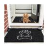 Microfiber Chenille Doormat, Indoor Entrance Mat for Pets and Home Entryways